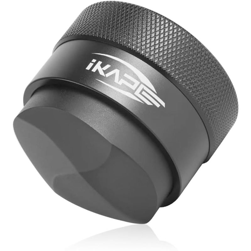 IKAPE 58MM Coffee Distributor Black Design of Bottom Propeller Gravity Adaptive Espresso Distributor Fits All 5835MM Espresso Portafilter Compatible with 5835MM Rancilio Bottomless Portafilter