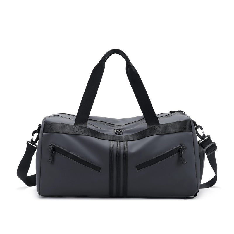 YQbest Travelling Camping Duffel Backpack with Shoe Compartment - Waterproof Gym Sports Overnight Bag for Men Women - Image 2