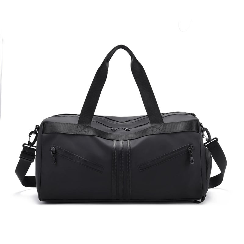 YQbest Travelling Camping Duffel Backpack with Shoe Compartment - Waterproof Gym Sports Overnight Bag for Men Women - Image 1