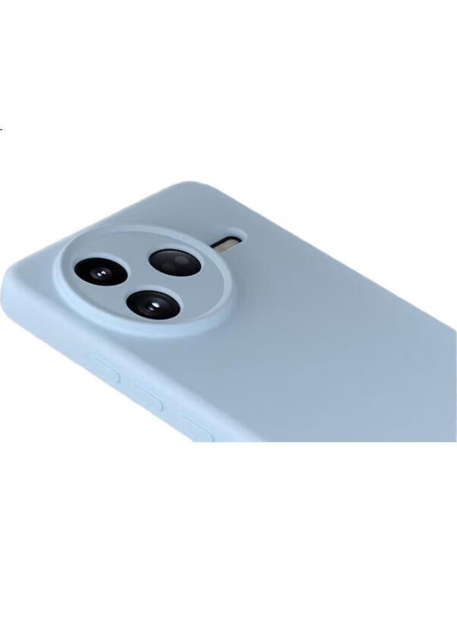 Shangsu, Suitable For Redmi K80 Phone Case, K80 Protective Cover, Premium Liquid Silicone Soft Shell, Full Lens Protection, Shockproof, Anti-Fingerprint, For Women And Men, Solid Color Simple Outer Shell, Carbon Gray - Image 3