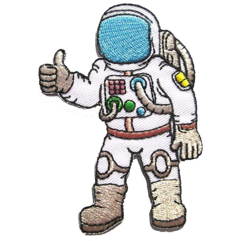 The Most2 Astronaut  A Journey to Space Iron on Patches  6Patch