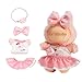 Buwesru 4Set Clothes for 67IN17cm LABUBU Premium Outfit with Miniature Accessories for ropa para Doll Collection PinkDoll Excluded - Image 3