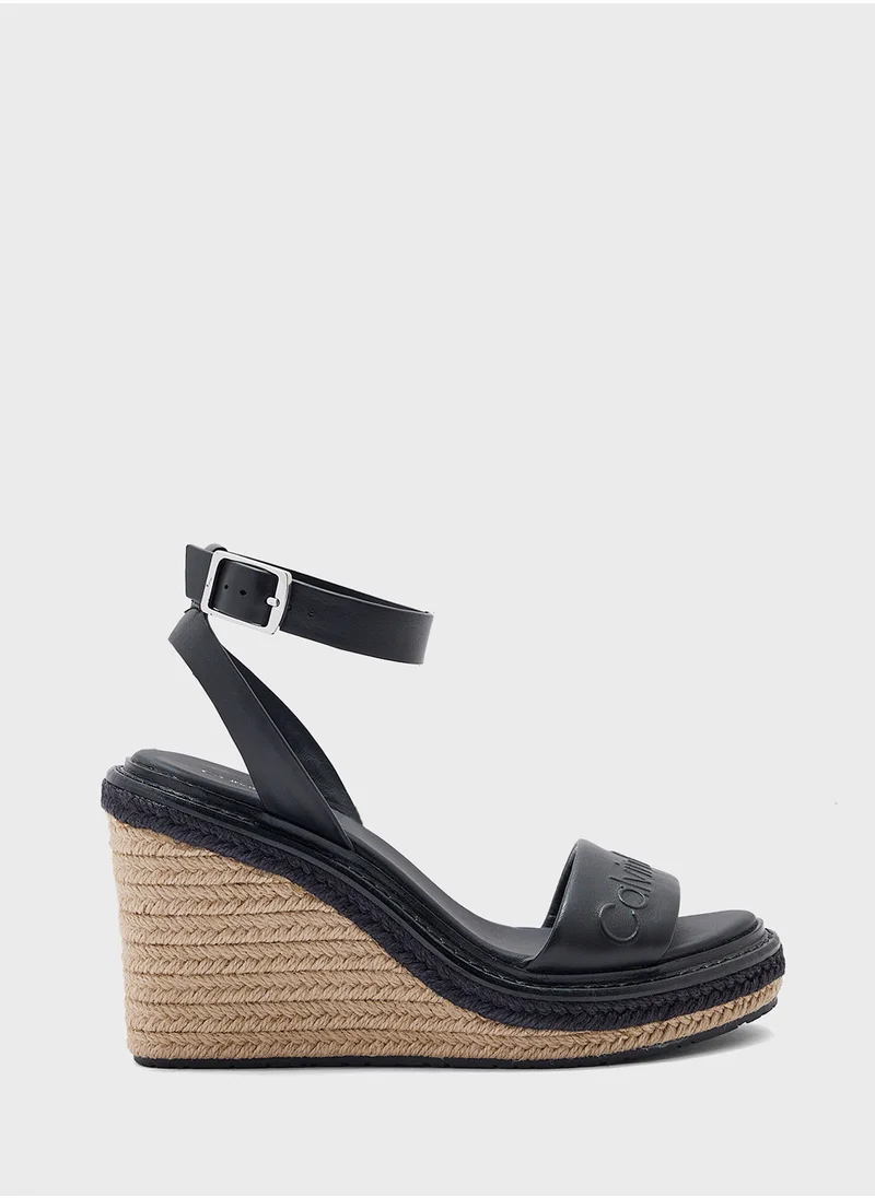 كالفن كلاين Causal Wedge High Heel Sandals