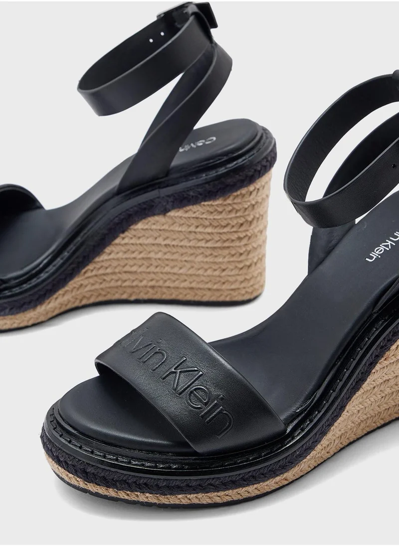 CALVIN KLEIN Causal Wedge High Heel Sandals