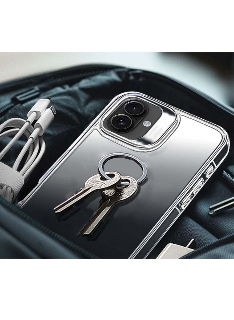 دبليو تيك ابل ايفون 16 2024 ديستني سيريز تي بي يو سوفت كورنرز مع غطاء صلب للكمبيوتر الشخصي - شفاف - Image 3