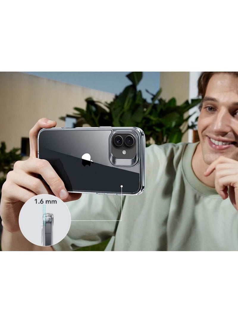 دبليو تيك ابل ايفون 16 2024 ديستني سيريز تي بي يو سوفت كورنرز مع غطاء صلب للكمبيوتر الشخصي - شفاف - Image 2