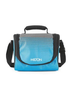 Milton Tasty 3 Stainless Steel Combo Lunch Box With Tumbler Cyan  - Image 4