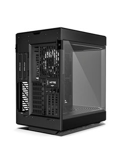 HYTE HYTE Y60 Modern Aesthetic Mid-Tower ATX Gaming PC Case, Panoramic Tempered Glass Design, Dual Chamber, 360mm Radiator Support, 3 Pre-installed 120mm Fans, PCIE 4.0 Cable, Black/Black | CS-HYTE-Y60-B  - Image 5