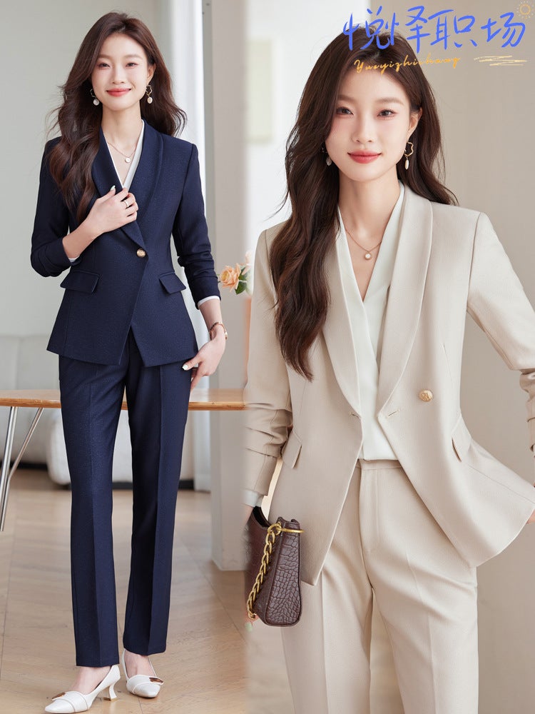 Suit Suit Women'S Business Suit Jacket Medical Beauty Store Manager Broadcasting Workplace Interview Teacher'S Tooling - Image 2