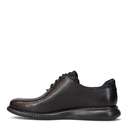 COLE HAAN أكسفورد كول هان للرجال 2. زيروغراند بتصميم ليزر وينغتيب، جلد أسود/أسود، 11 - Image 5