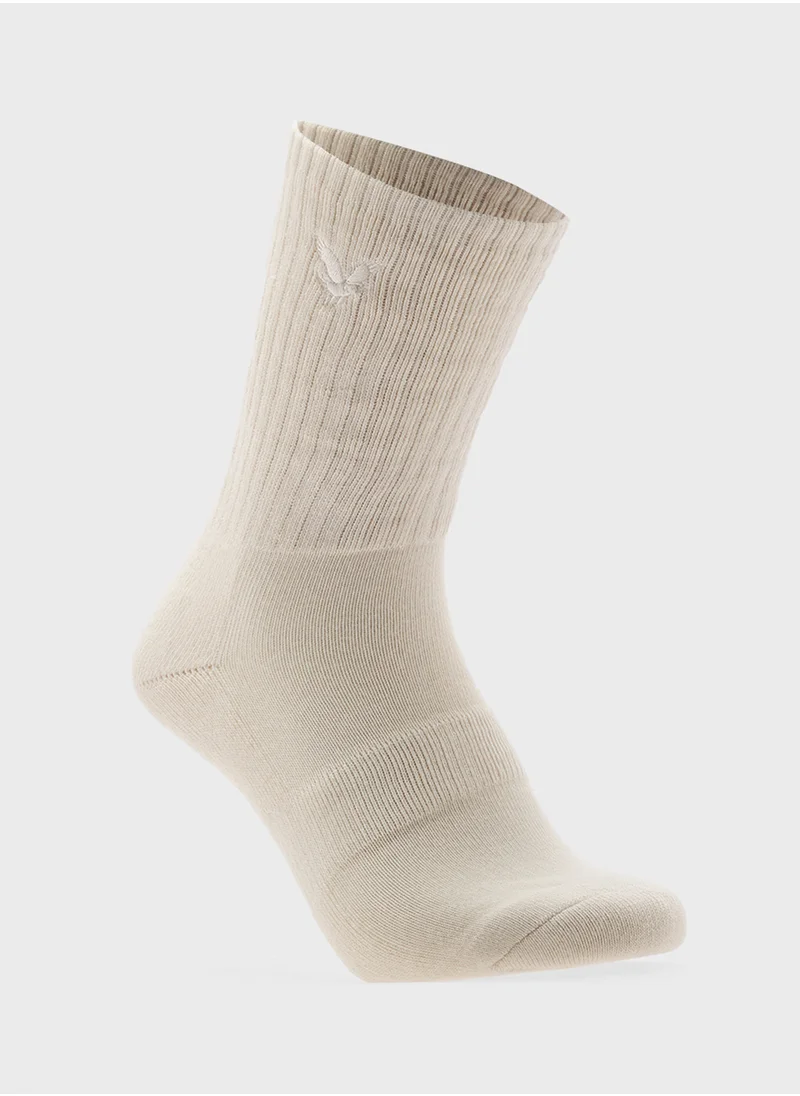 امريكان ايجل AE Terry Crew Socks 5-Pack