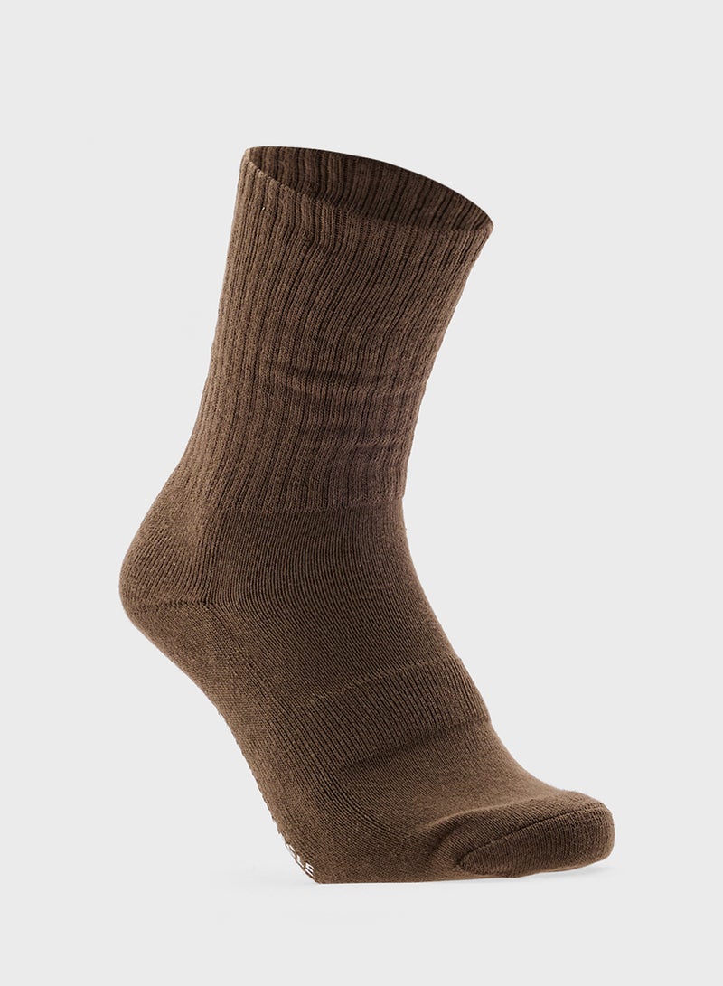American Eagle AE Terry Crew Socks 5-Pack  - Image 4