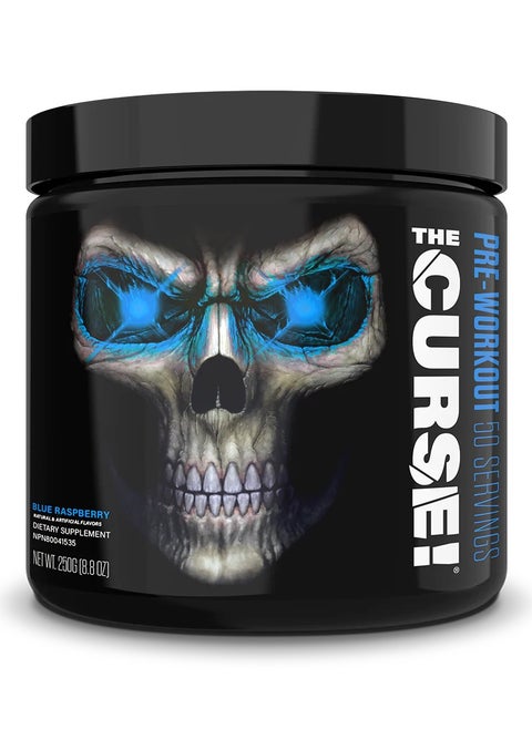 The Curse! Pre-Workout Powder Blue Raspberry - 50 Servings