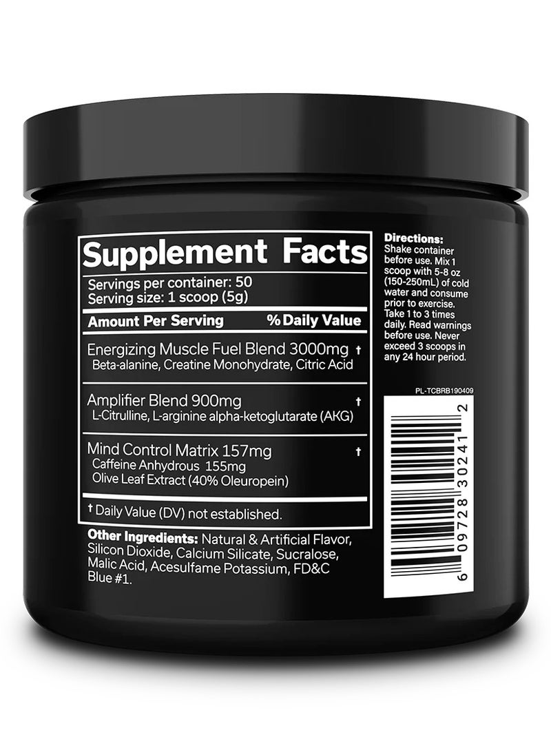 JNX Sports - The Curse! Pre-Workout Powder Blue Raspberry - 50 Servings - Image 1