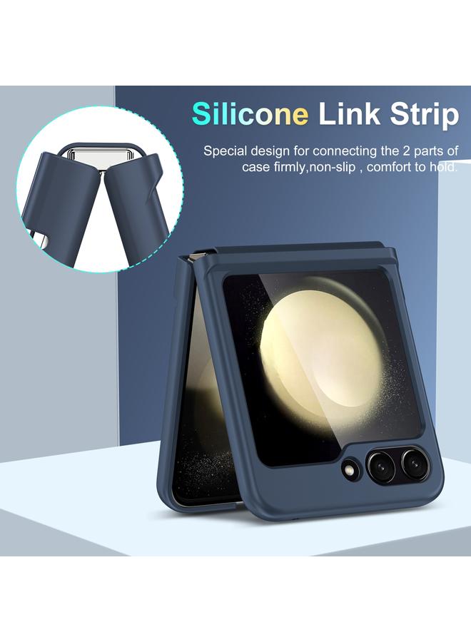 اس-توب جراب لهاتف Samsung Galaxy Z Flip3 5G PC قابل للطي مع مفصلات - Image 3