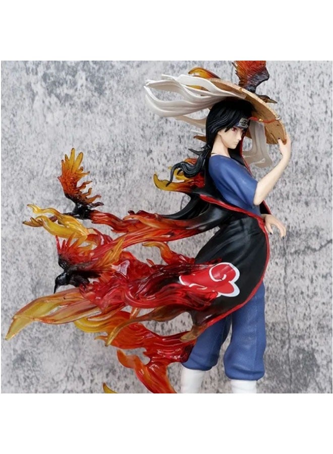 general Naruto series doll model ornaments, Akatsuki Uchiha Itachi PVC model toy decoration collection gifts - Image 5