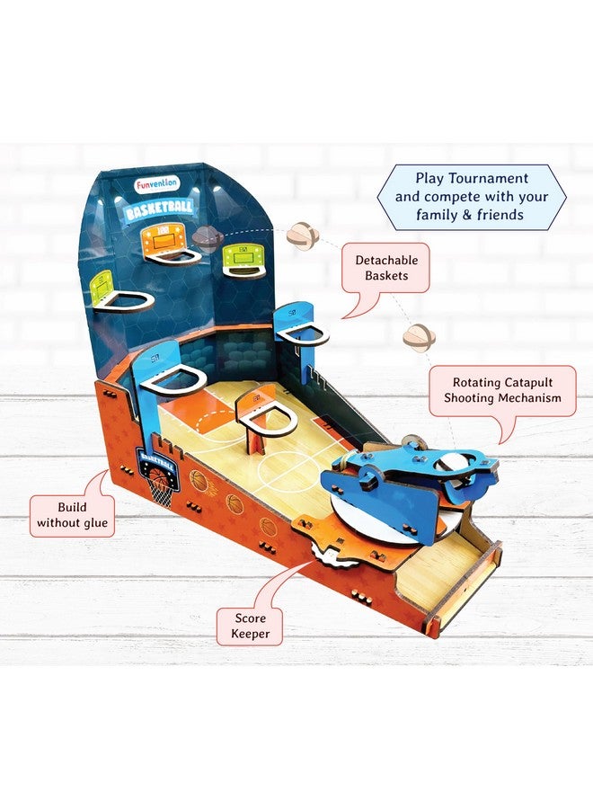 فنفينشين لعبة كرة السلة من فانفنشن - لعبة تعليمية للأطفال من العلوم والتكنولوجيا والهندسة والرياضيات - Image 2