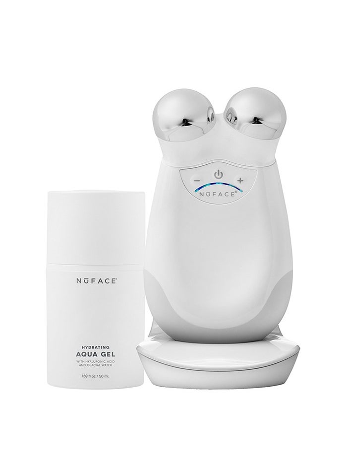 Nuface - NUFACE Trinity Pro Facial Toning Device includes 2oz/59 ml Gel Primer - White - Image 1