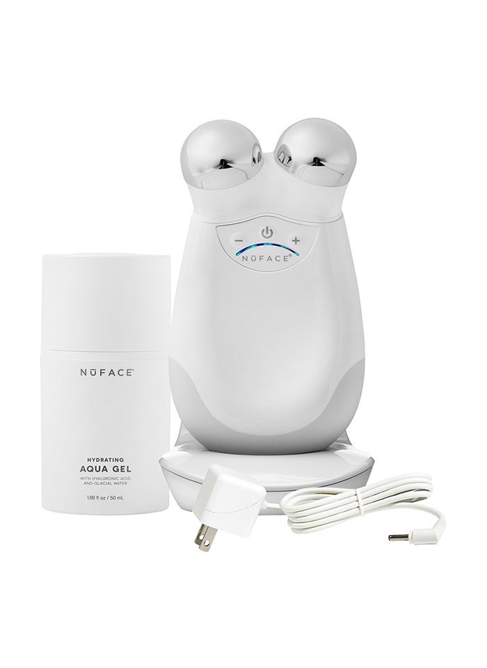 Nuface - NUFACE Trinity Pro Facial Toning Device includes 2oz/59 ml Gel Primer - White - Image 1