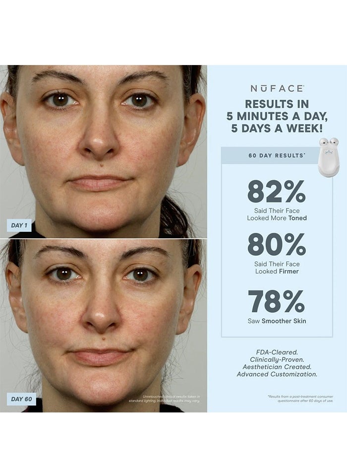 Nuface - NUFACE Trinity Pro Facial Toning Device includes 2oz/59 ml Gel Primer - White - Image 1