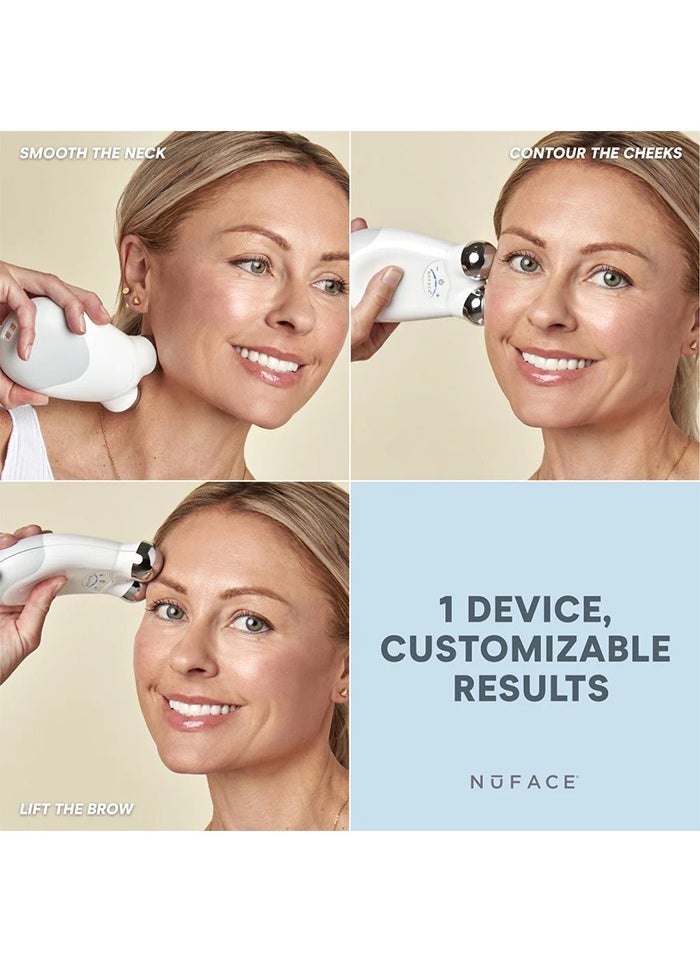 Nuface - NUFACE Trinity Pro Facial Toning Device includes 2oz/59 ml Gel Primer - White - Image 1