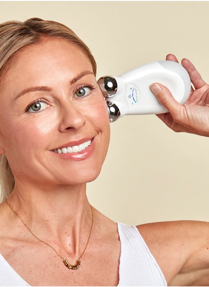Nuface - NUFACE Trinity Pro Facial Toning Device includes 2oz/59 ml Gel Primer - White - Image 1