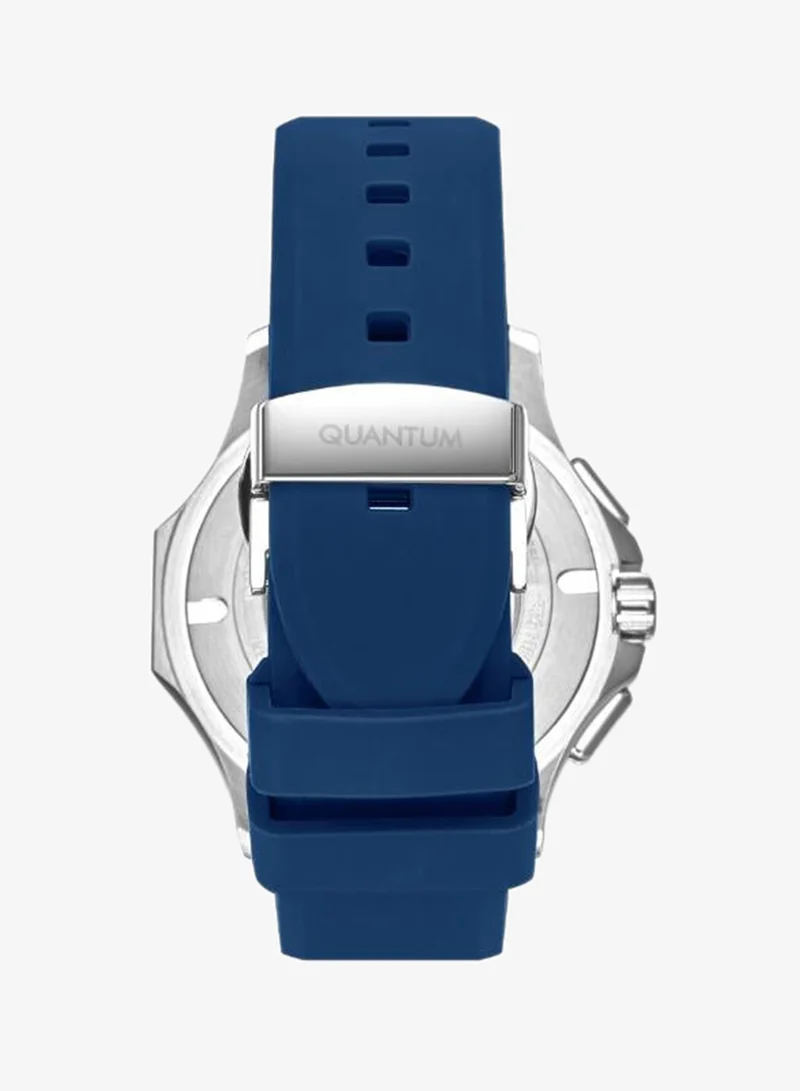 Quantum  Men's Silicone Analog Watch HNG1282.339 - 43.5 mm for Men | Best Price UAE
