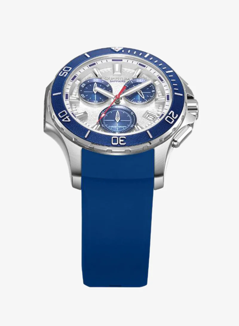 Quantum  Men's Silicone Analog Watch HNG1282.339 - 43.5 mm for Men | Best Price UAE