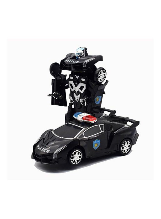 Y&D Two In One Action Robot And Police RC Car Toy Set - Image 2
