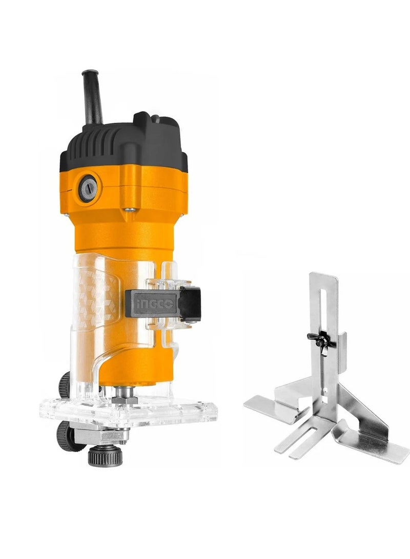 INGCO INGCO Laminate Trimmer PLM6001 – 600W Compact Electric Wood Trimmer for Laminate, Edge Finishing & Routing - Image 2