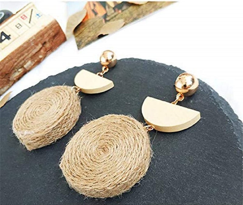 BSPS Natural 20 Meters 13mm Jute Twine Rope Linen Twine Rustic String Cord Rope DIY Burlap String Rope Rope No R234 - Image 5