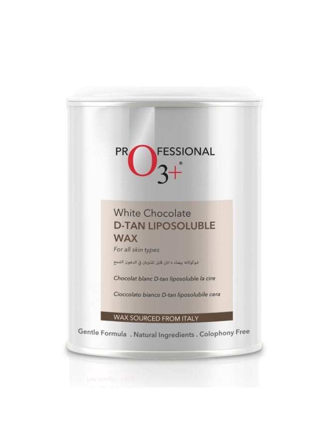 O3+ D-TAN Liposoluble Hair Removal Wax, Depilation For |Face and Eyebrow|Underarm Wax | Sensitive Skin Wax | Sensitive Body Part | Hair Removal Wax | Strip less wax | Peel Off Wax | 800G - Image 1