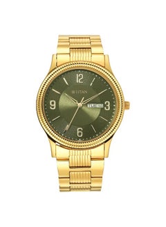 TITAN Men's Analog Round Shape Stainless Steel Wrist Watch - 1650YM08 - 47.7 Mm  - Image 3
