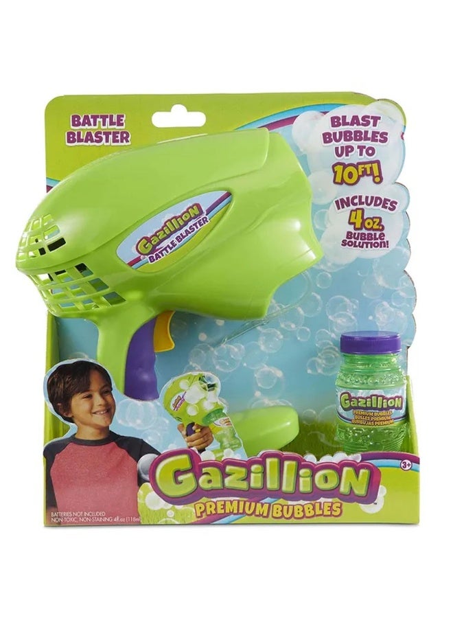 Funrise Gazillion Premium Bubbles Battle Blaster (22 X 8 X 24 Cm, Green) - Image 1