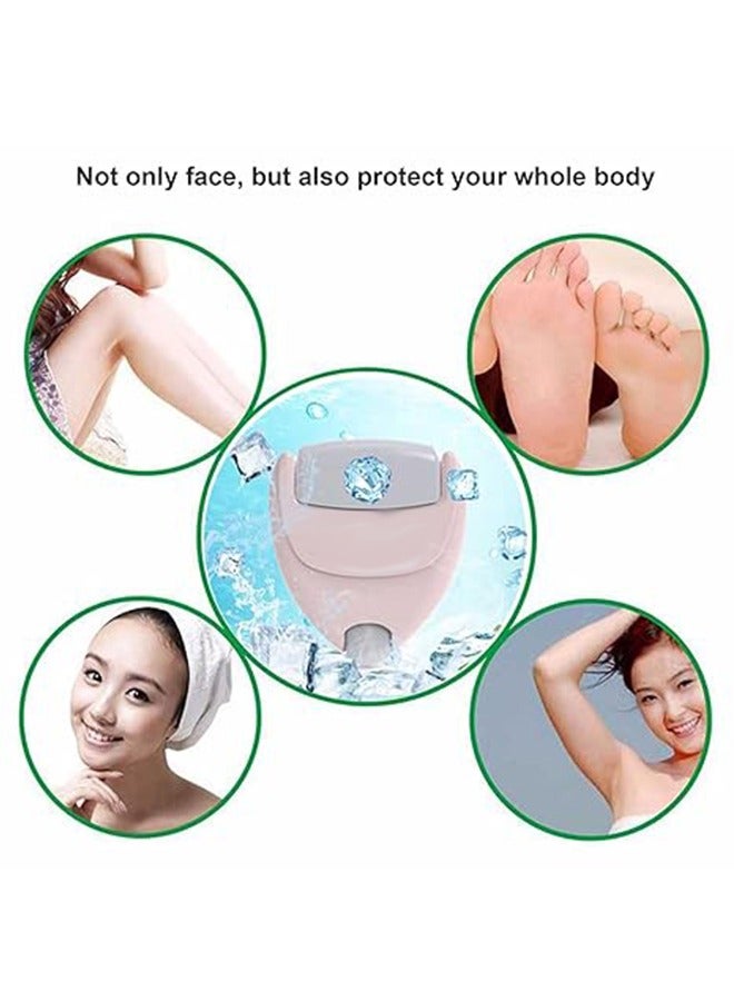 Generic Facial Ice Roller, Two Size Ice Roller for Facial Female Daily Care,Face Massager, Face Beauty Device， Face & Neck Massage, Anti Wrinkle Skin Tightening Reduce Double Chin Skin Care Tools，A Good Gift for Friends, Daughters, Lovers, Moms, Grandma (Pink) - Image 5
