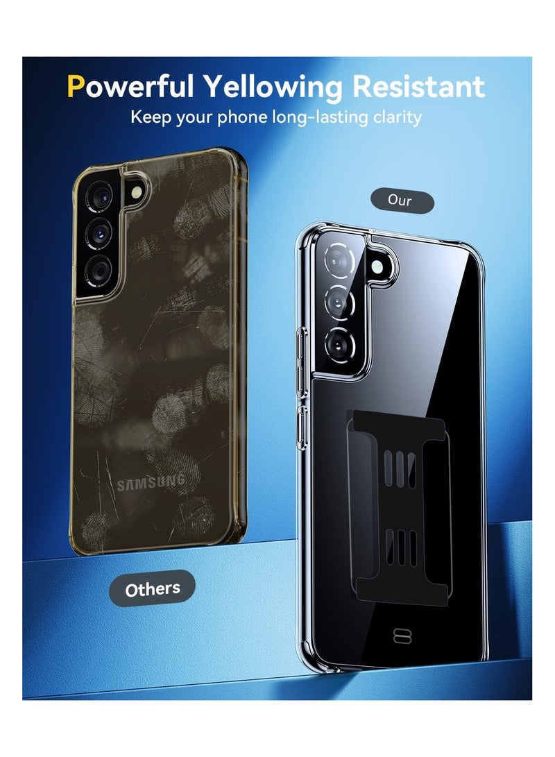 Wtech TPU Hand Grip Case Cover For Samsung Galaxy S22+ / S22 Plus 5G Black - Image 4