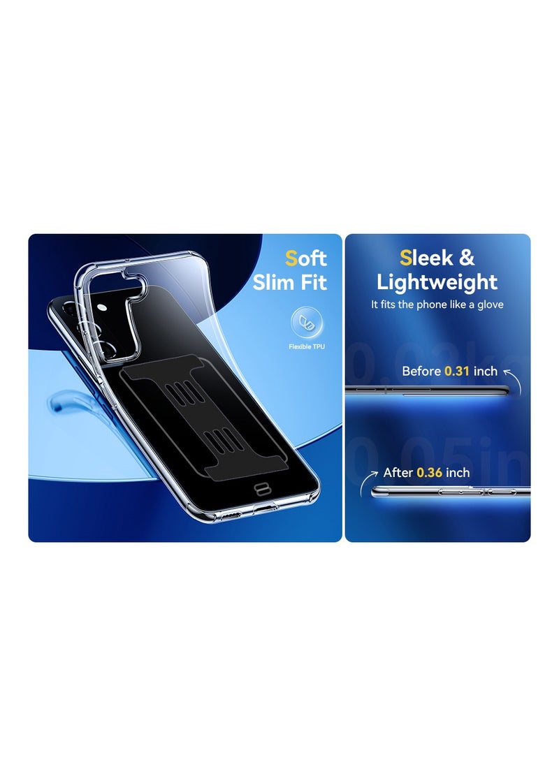 Wtech TPU Hand Grip Case Cover For Samsung Galaxy S22+ / S22 Plus 5G Black - Image 5