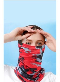 Goolsky UV Face Cover Neck Gaiter Mask Dust Protection Magic Scarf Wind Bandana Balaclava for Summer Running Fishing  - Image 3