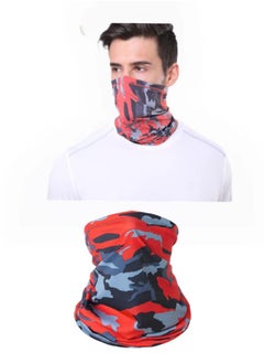 Goolsky UV Face Cover Neck Gaiter Mask Dust Protection Magic Scarf Wind Bandana Balaclava for Summer Running Fishing  - Image 2