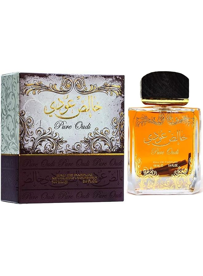 Lattafa Pure Oudi Floral Musky Vanilla Eau De Parfum 100Ml - Image 1