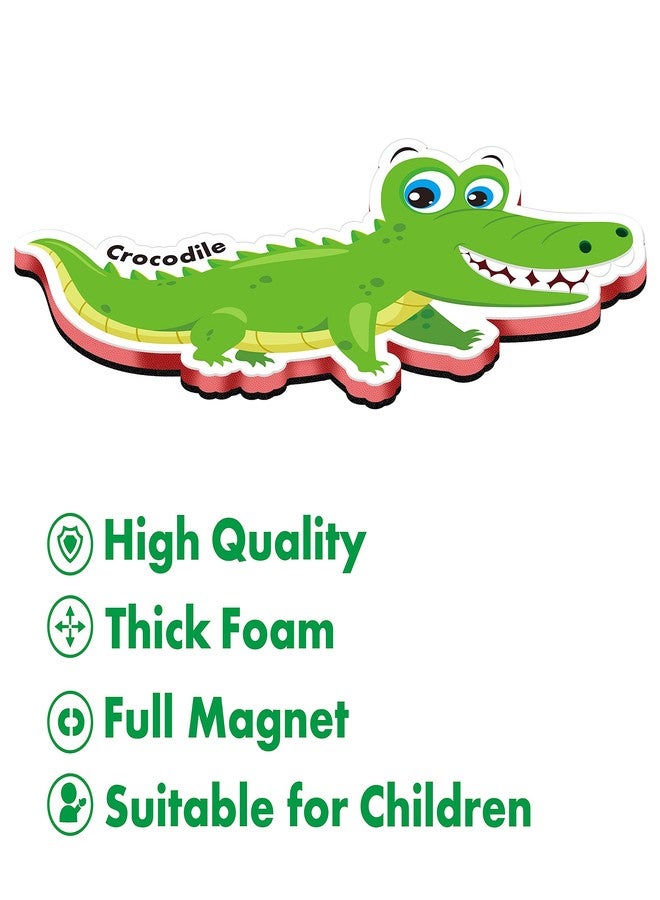 SpriteGru 60 PCS Cartoon Animals Zoo Magnets for Toddlers Kids, Perfect Preschool Learning - Image 3