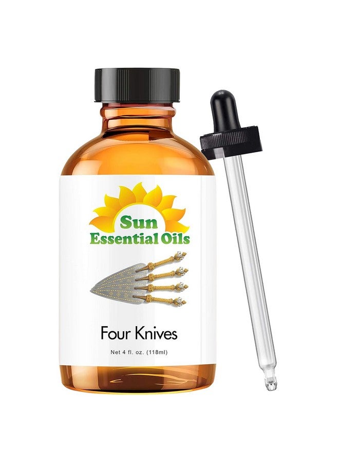 Sun Essential Oils - Four Knives Essential Oil (Huge 4 Ounce Bottle) Bulk - Aromatherapy Oils - Image 1