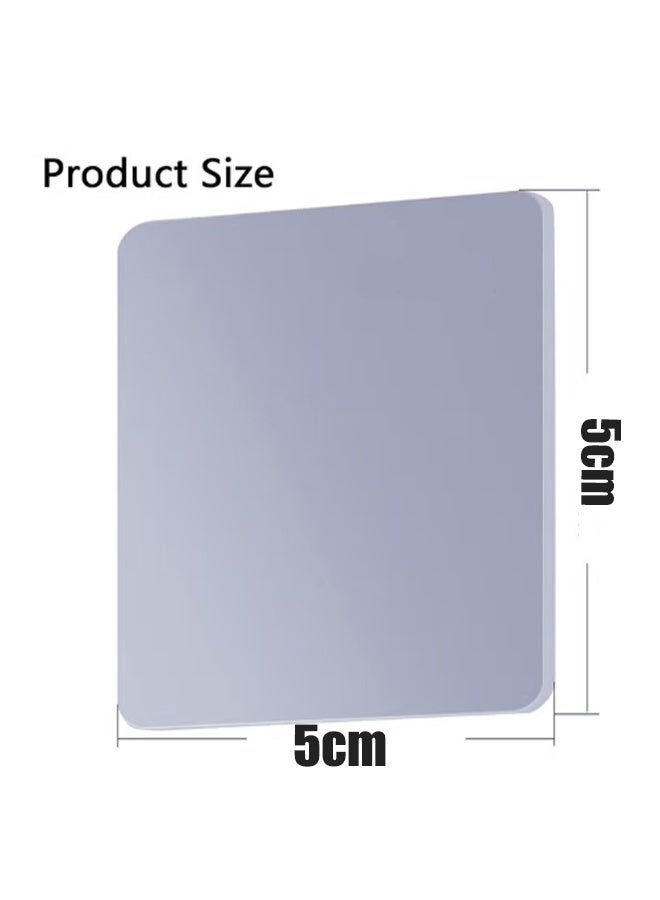 YJ 100pcs Double Sided Tape Double Sided Sticker Nano Tape Clear Double Sided Tape Home Office Supplies Wall Tape 5×5cm Clear - Image 2