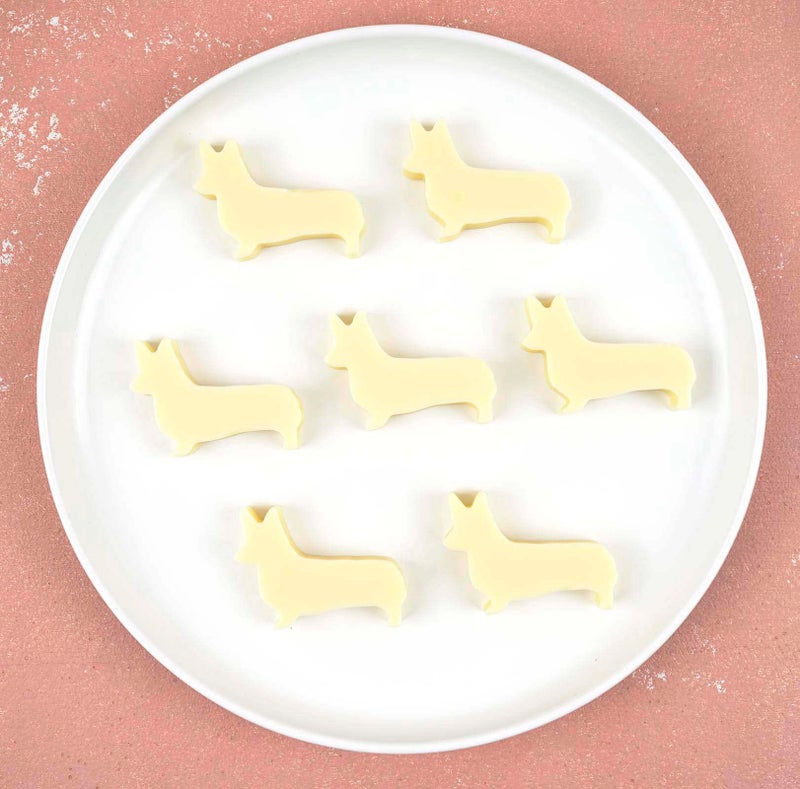 LYWUU Welsh Corgi Dog Silicone Ice Cube Tray and Treat Mold, Corgi Gifts for Corgi Lovers, Birthday Gifts Mother's Day Father's Day Christmas Day Gifts for Men Women Dog lovers - Image 4