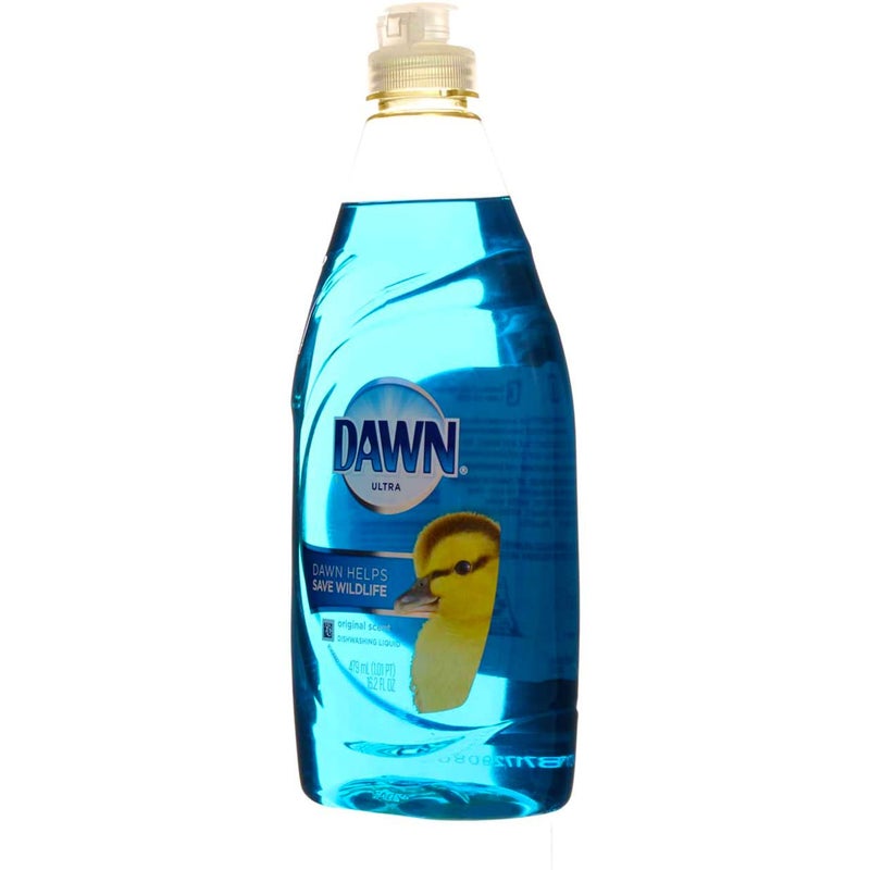 Dawn Ultra Original Dish Detergent Liquid Blu Plastic Squeeze Btl Rp, 16.2 Ounce - Image 5