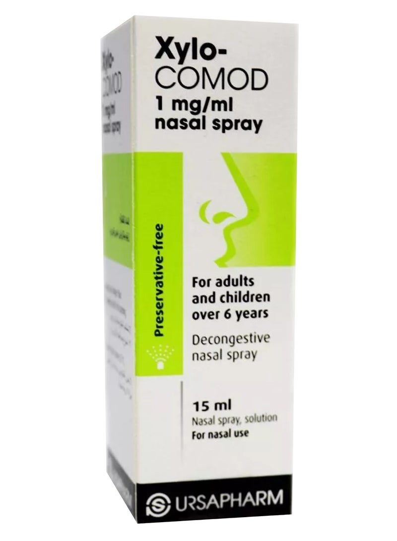 Xylo Comod Nasal Spray 15ml 
