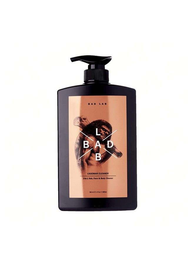 Bad Lab 3In1 Hair Face Body Shampoo 800Ml - Image 2