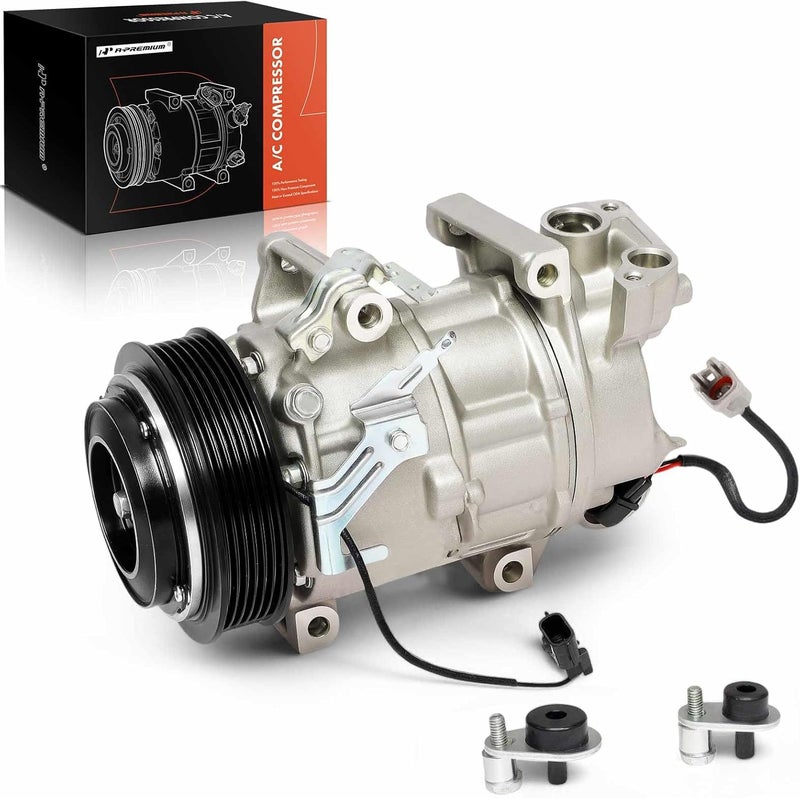 A-Premium AC Compressor with Clutch for Nissan - Image 1