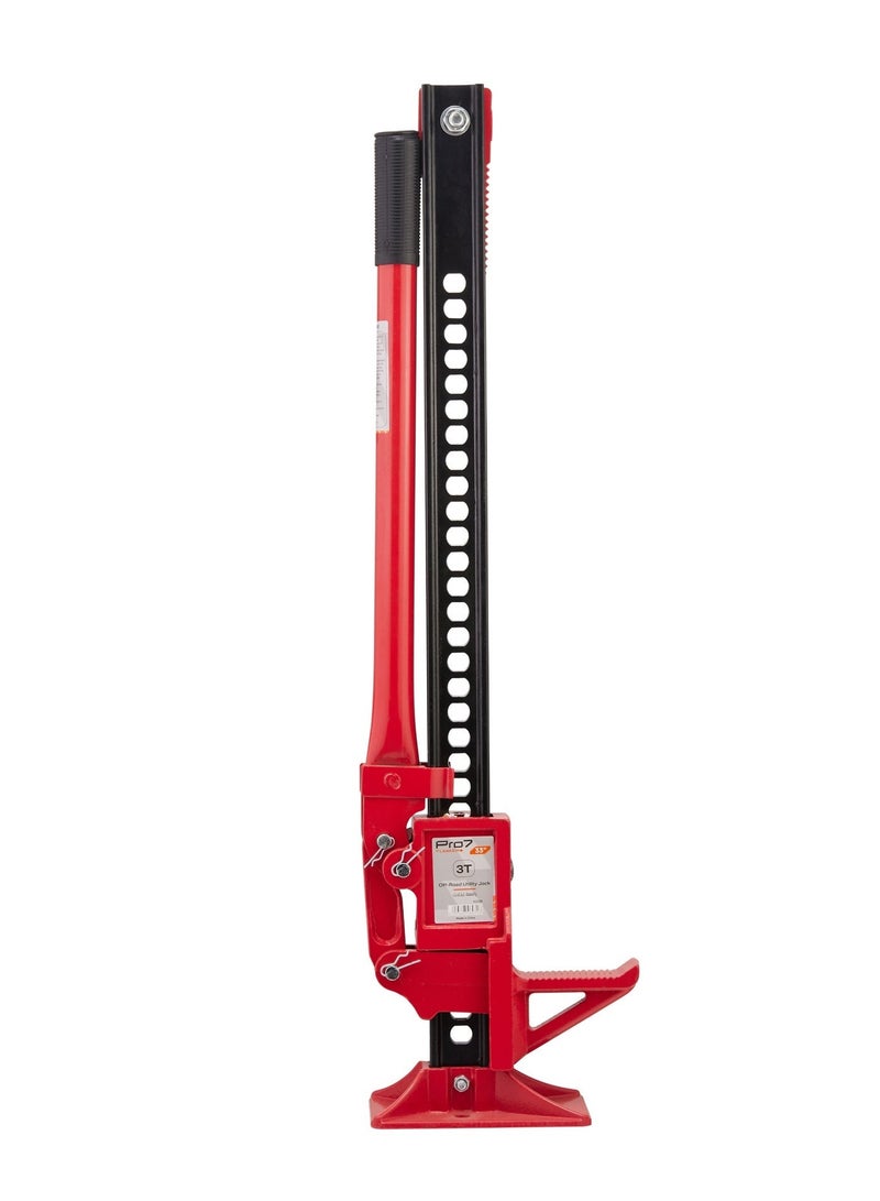 LAWAZIM Pro7 Heavy Duty Off-Road Utility Jack -33inch- High Capacity Anti-Corrosion Jack with Adjustable Lift Height - Vehicle Lift, Automotive Recovery Tool, Farm Equipment Lifting, and Emergency Jacking - Image 1