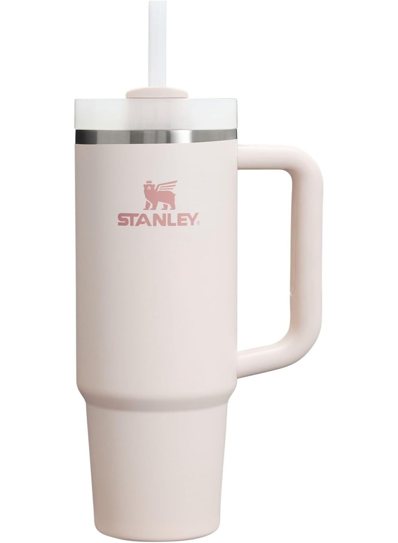 Stanley Quencher H2.O FlowState Tumbler 40oz Rose Quartz 2.0 - Image 1